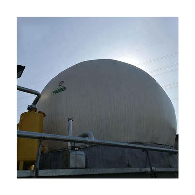 품질  Round Double Membrane Biogas Holder With Recycling Advantage 공장