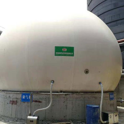 품질  PES PVC PDFE Double Membrane Biogas Holder Gas Holder In Biogas Plant 공장