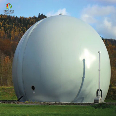 진공 안전 밸브를 가진 주문을 받아서 만들어진 수용량 Biogas 가스 홀더