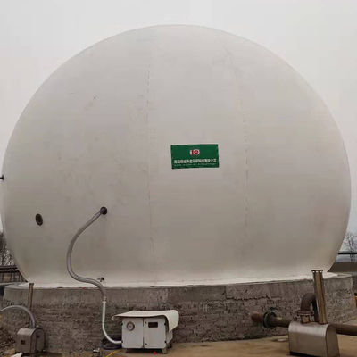 폐수 처리용 바이오가스 플랜트 0.7mm-1.5mm 가스 홀더