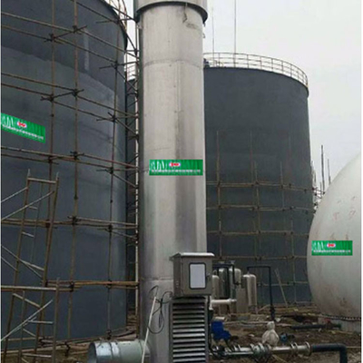 1 MW 바이오가스 발전소 무산소 반응기 재생 에너지 발전소